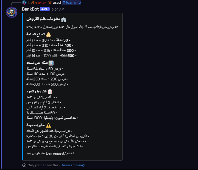 نظام القروض
